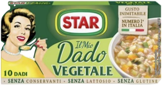 Il Mio Dado Vegetale (Bouillon végétale, 10 cubes)