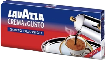Lavazza Crema e Gusto Classico (Café moulu, 4 X 250 g.)