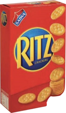 Ritz Crackers Saiwa – Boîte Classique, 200 g