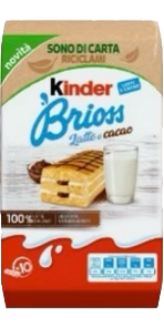 Kinder Brioss Latte e Cacao