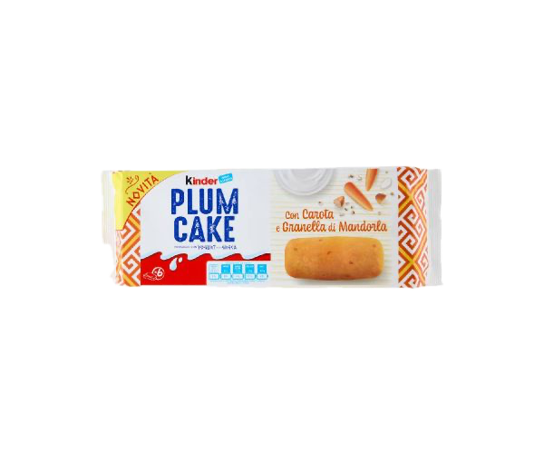 Kinder Plumcake Carota e Mandorla