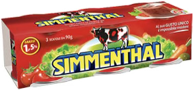 Simmenthal Carne Lessata Gr. 90 x 3