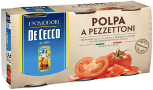 Polpa di Pomodoro a Pezzettoni (Tomates concassées en gros morceaux)