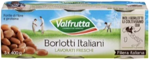 Haricots borlotti frais italiens, prêts à l’emploi