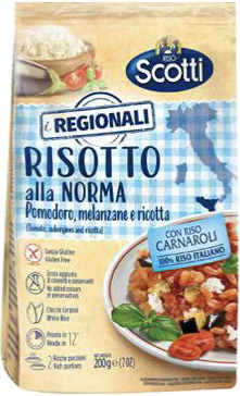 Risotto alla Norma (Tomates, aubergines et ricotta)