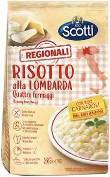 Risotto alla Lombarda Quattro Formaggi — 200 g