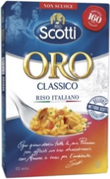 Riz Scotti Oro Classico – Riz italien “Non Scuoce” — 1 kg