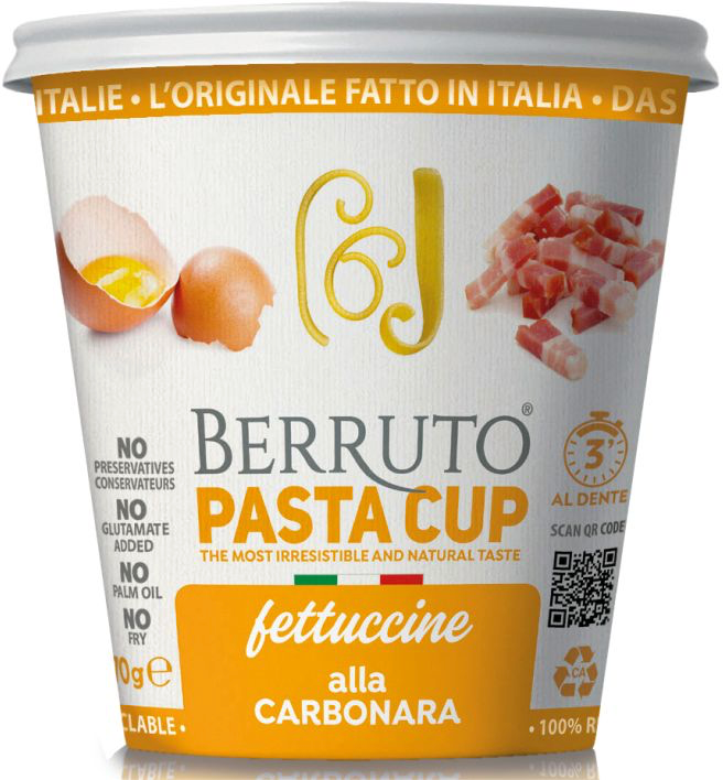 Fettuccine à la carbonara