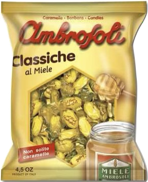 Caramelle Classiche al Miele (Bonbons classiques au miel)