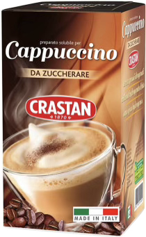 Cappuccino instantané à sucrer