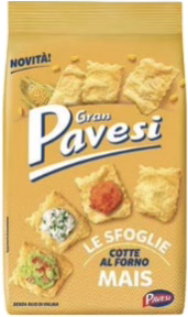 Gran Pavesi Le Sfoglie Cuites au four Mais