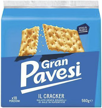 Gran Pavesi Il Cracker Salato Sans grains de sel