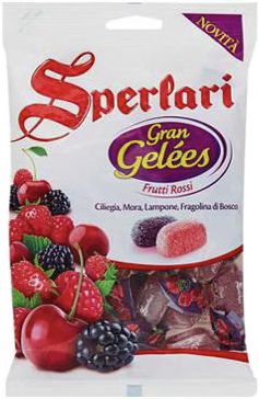 Gran Gelées Frutti Rossi (Bonbons gelées aux fruits rouges)