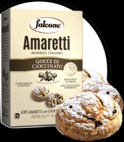 Amaretti fondants pépites de chocolat 170 g