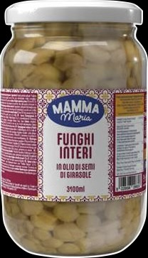 Champignons entiers à l’huile de graines de tournesol 3,1 kg