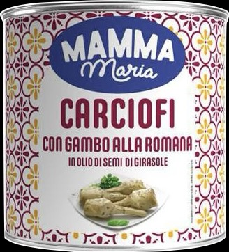 Artichauts entiers avec tige à la romaine 2,65 kg