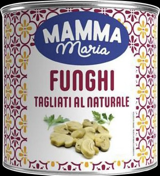 Champignons coupés au naturel 2,65 kg