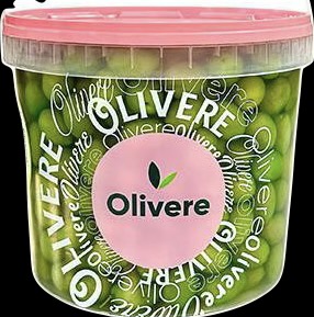 Olives grandes vertes en saumure (3,5 kg