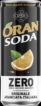Oransoda zero originale aranciata italiana 33 cl