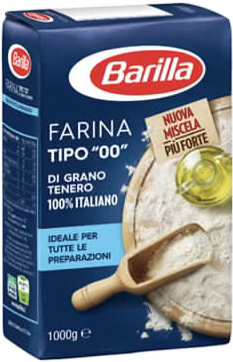 Farine de blé tendre de type «00» 100 % italienne, 1 kg