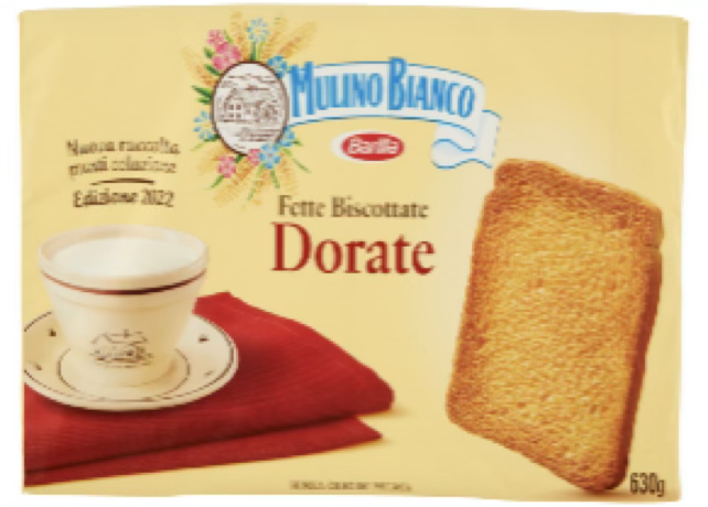 Fette Biscottate Le Dorate 630 g.