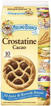 Crostatine al Cacao 400 g.