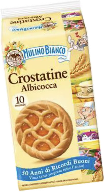Crostatine all'Albicocca 400 g.