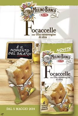 Focaccelle all'Olio Extravergine di Oliva 198 g.