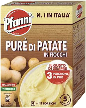 Purée de pommes de terre en flocons — 340 g